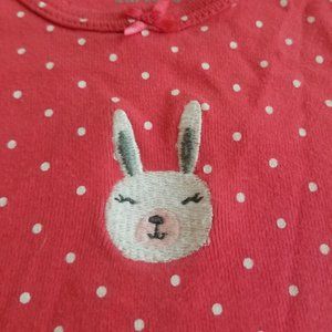 Carters Pink Bunny Onesie for Babies
